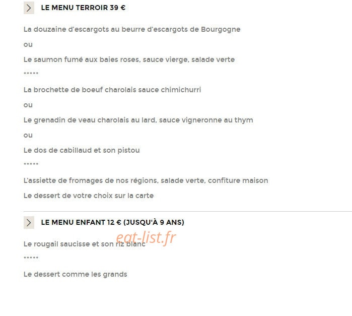 Le Merle Blanc — carte page 3