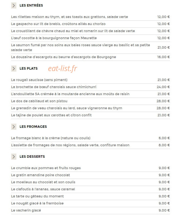 Le Merle Blanc — carte page 1