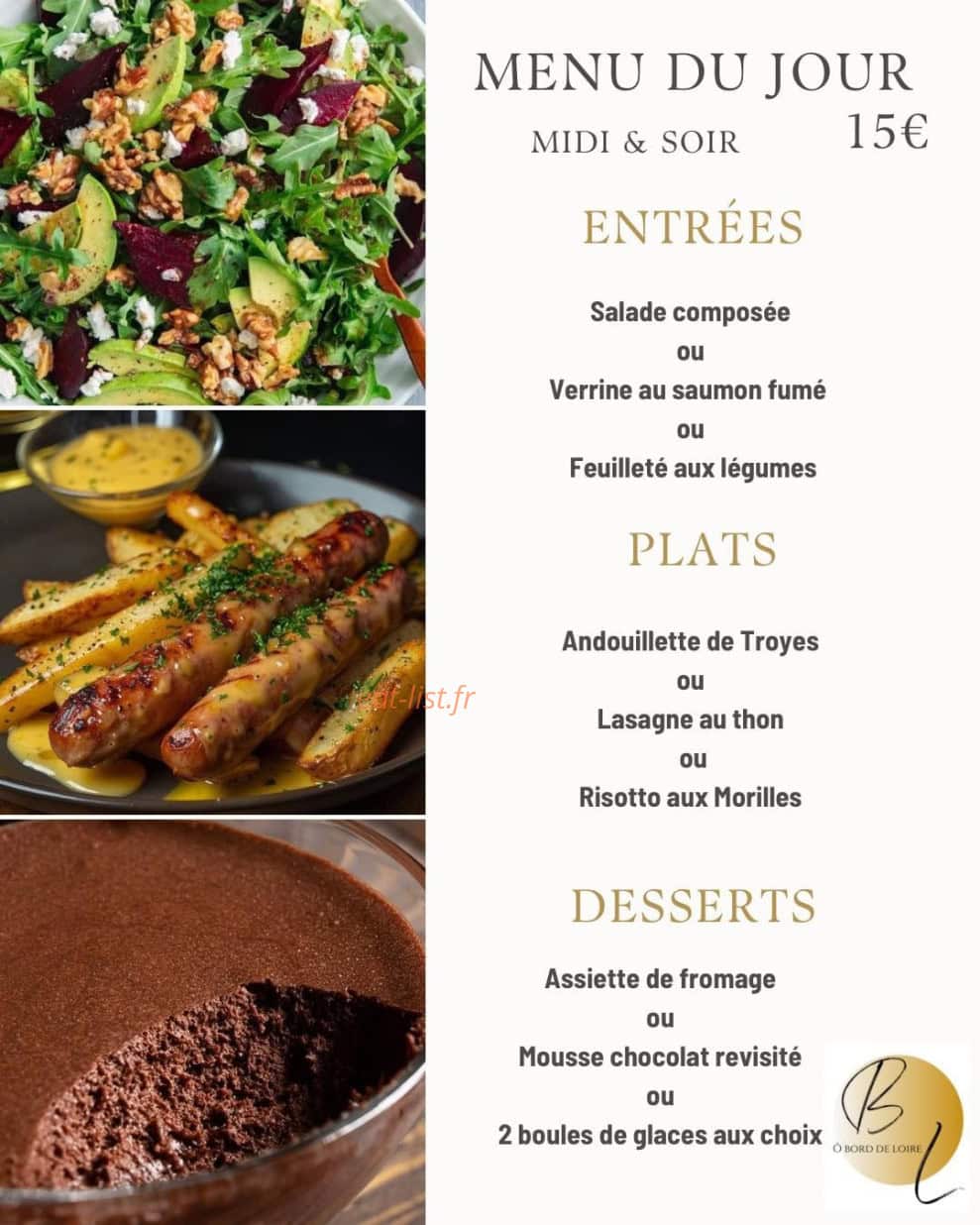 O Bord De Loire — carte page 1
