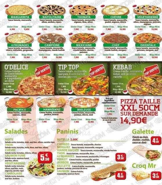 O'delice — carte page 2