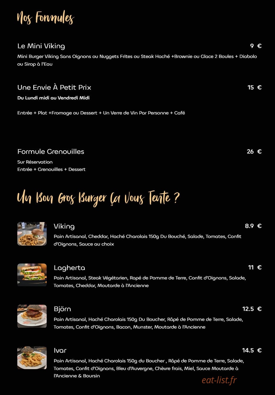 Le Skàli — carte page 1