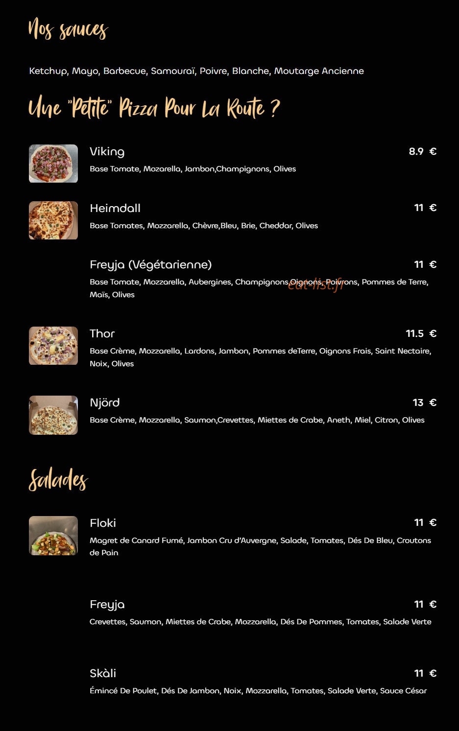 Le Skàli — carte page 2
