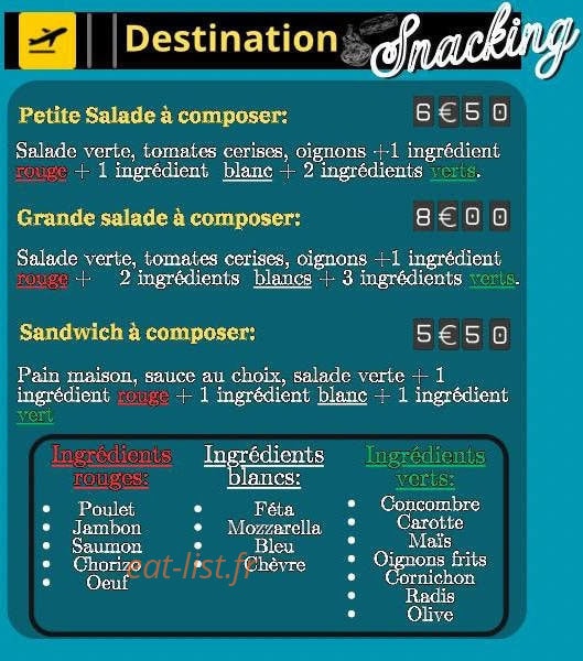 Pizz’A380 — carte page 4
