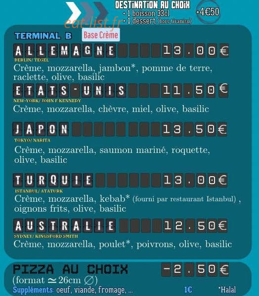 Pizz’A380 — carte page 2