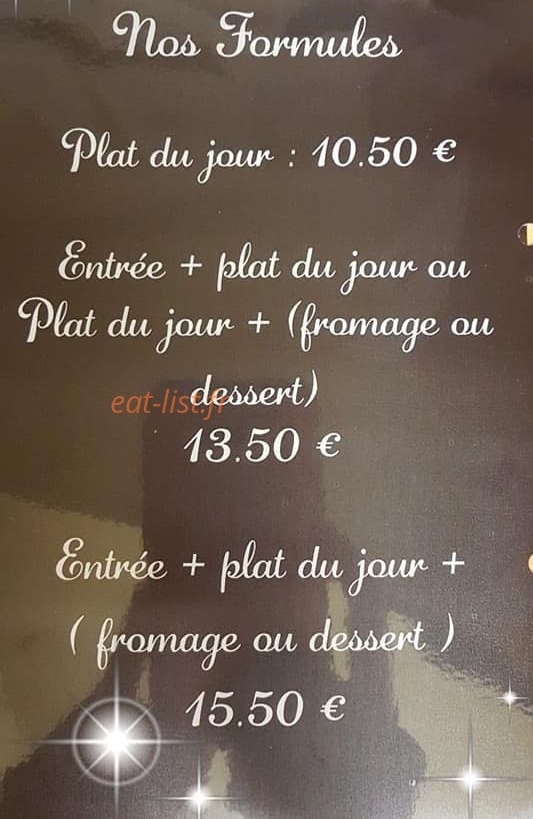 Chez la Mère Michel — carte page 1