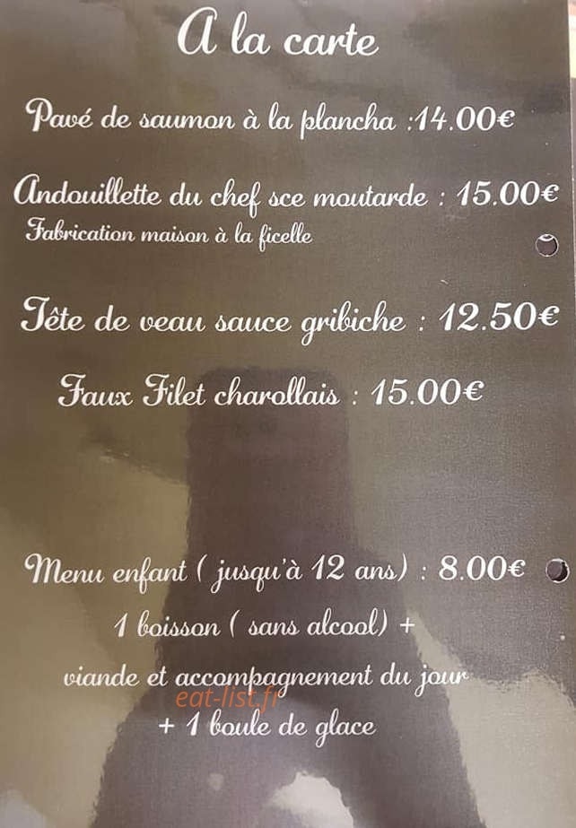 Chez la Mère Michel — carte page 3