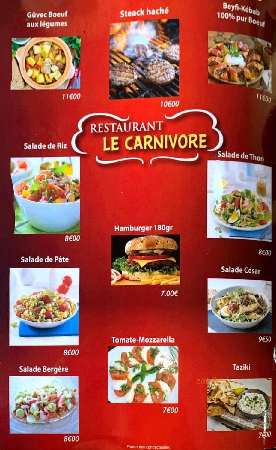 Le Carnivore — carte page 2