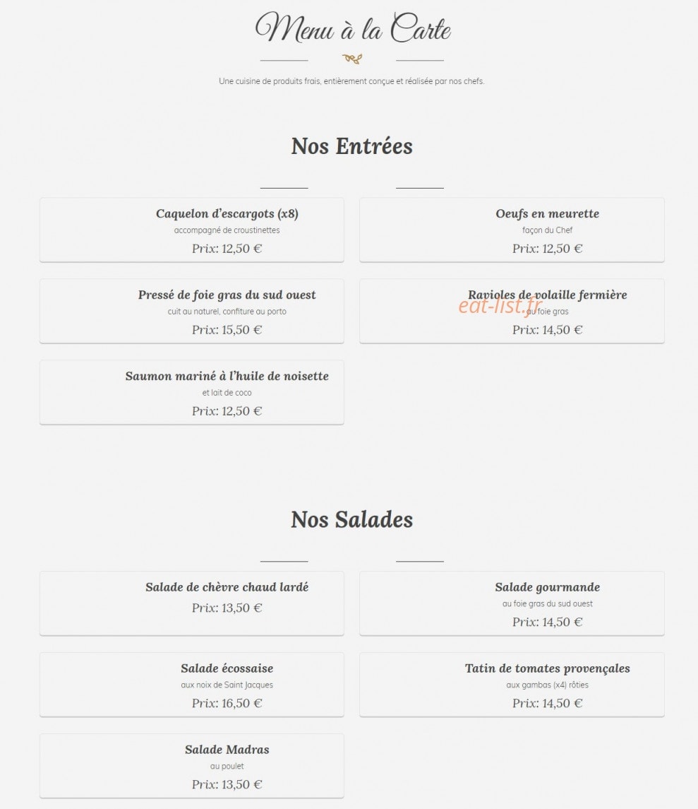 Le Creusot Hotel — carte page 3
