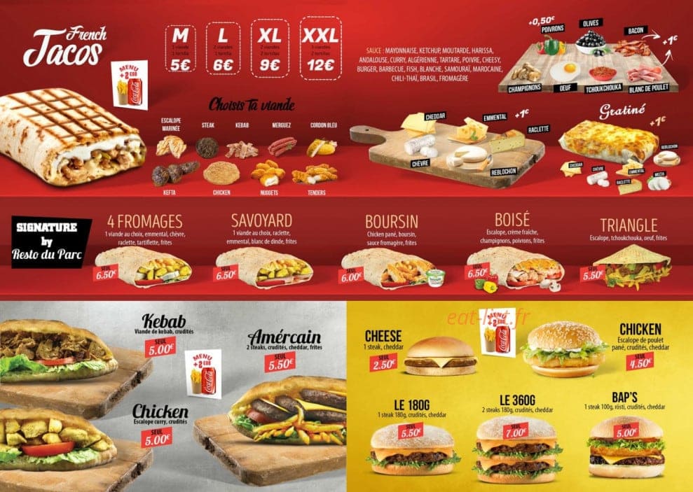Resto du Parc — carte page 3