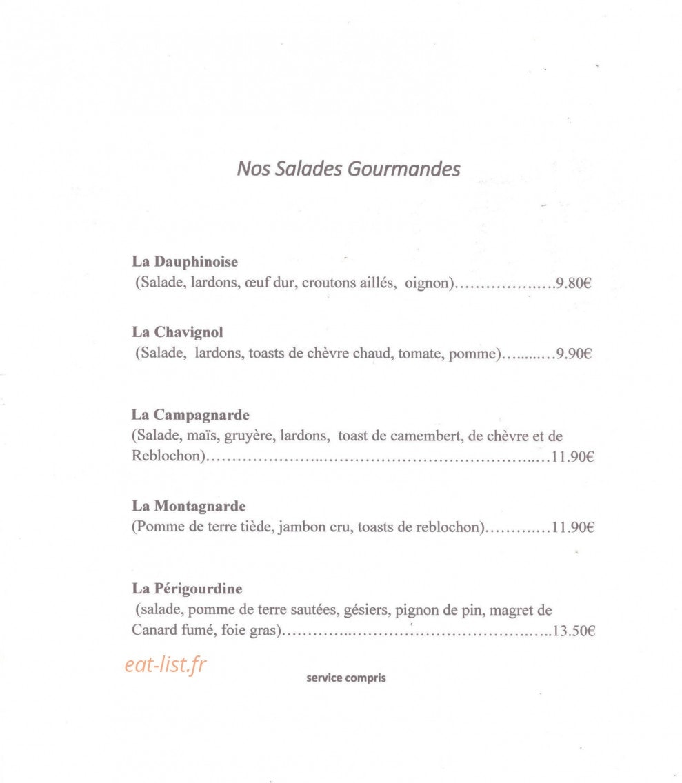 Le River Boat — carte page 5