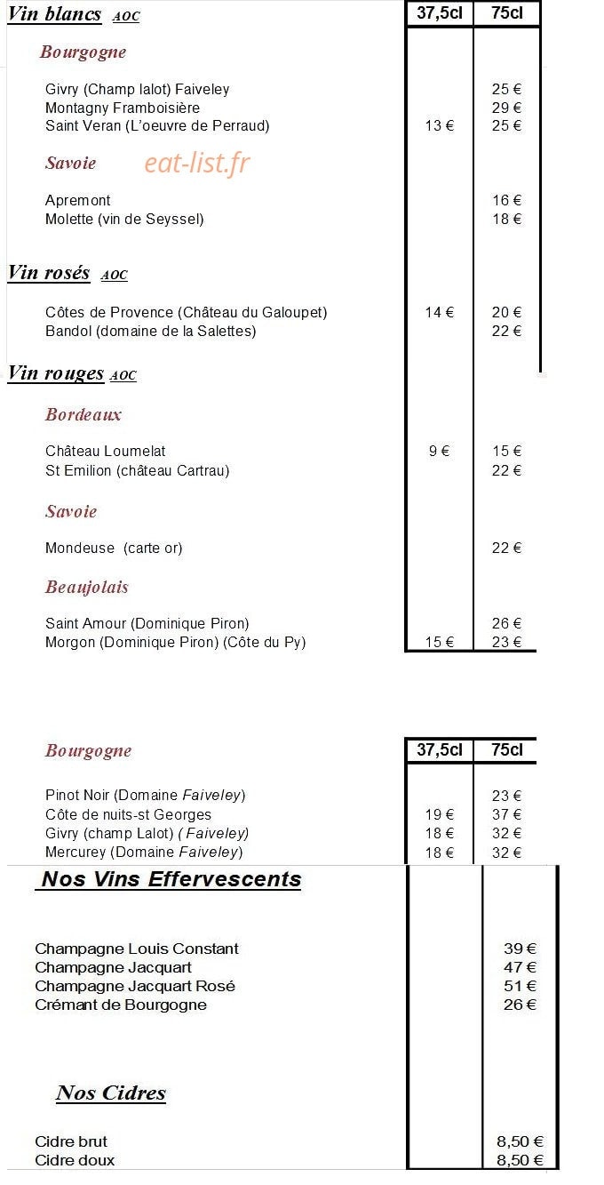 Le River Boat — carte page 7