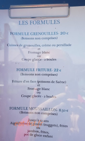 La Halte Nautique — carte page 1
