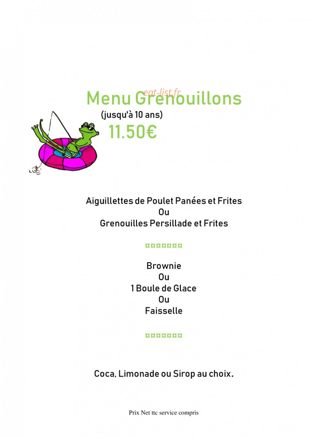 Au Bout du Monde — carte page 2