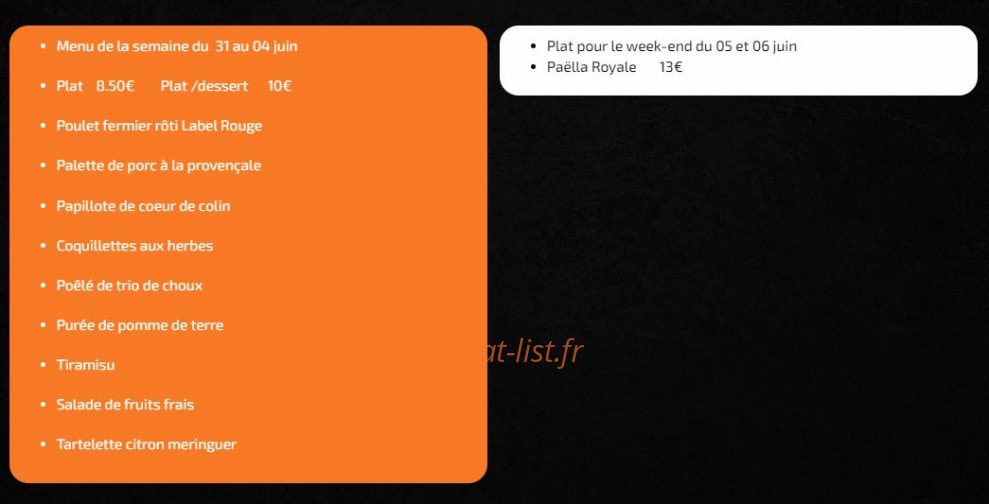 Le Ch'ti Bourguignon — carte page 1