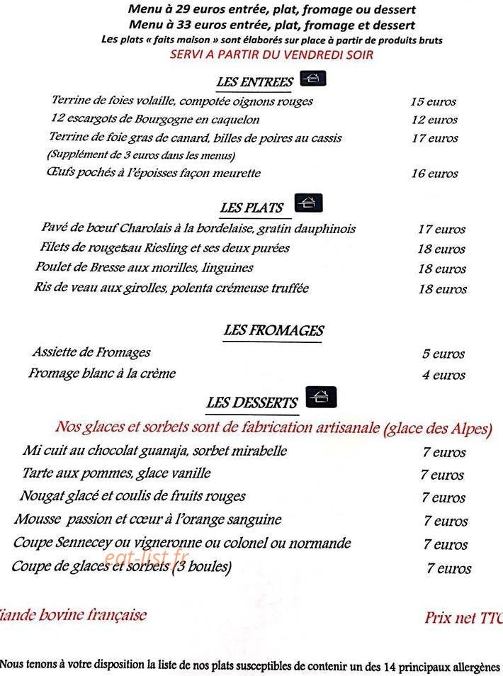 Le Sennecey — carte page 1