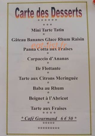 Au speed et Cool — carte page 2