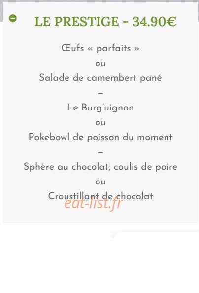 Bistrot Saint Pierre — carte page 3