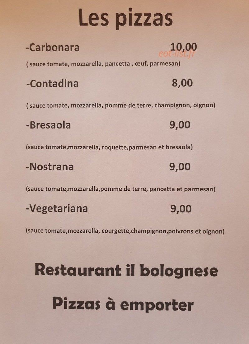 Il bolognese — carte page 3