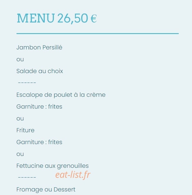 L'Embarcadère — carte page 5