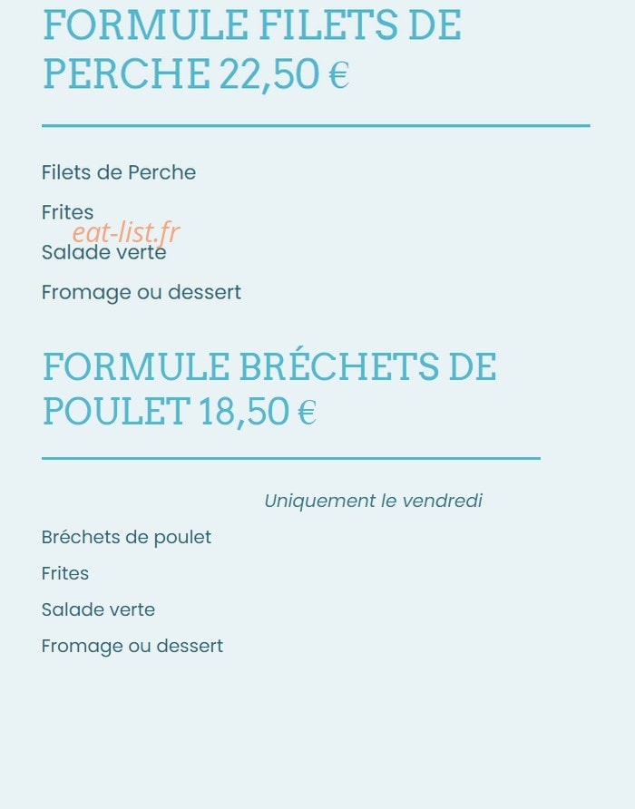 L'Embarcadère — carte page 2