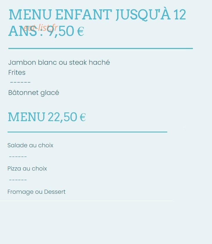 L'Embarcadère — carte page 4