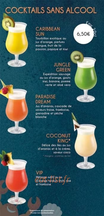 L'Escale — carte page 6