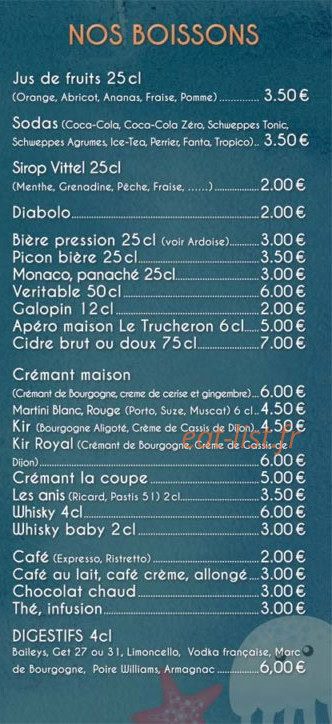 L'Escale — carte page 8