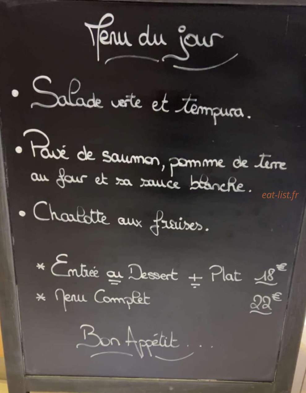 Food'art — carte page 1