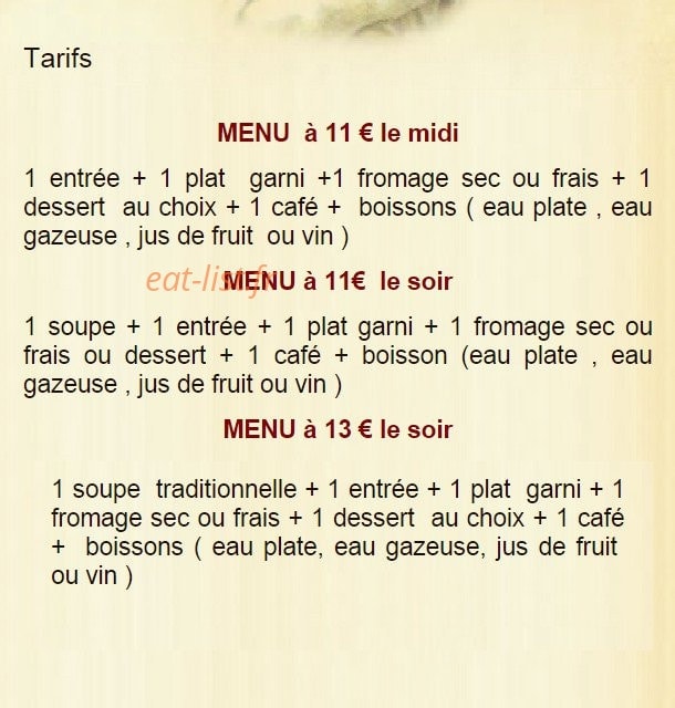 Hôtel Lucy — carte page 3