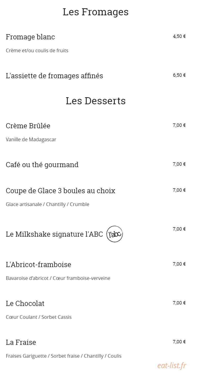 L'abc — carte page 3