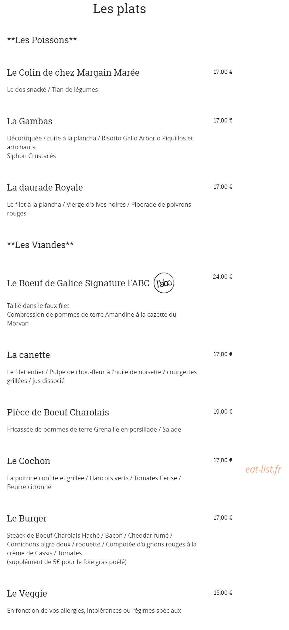 L'abc — carte page 2