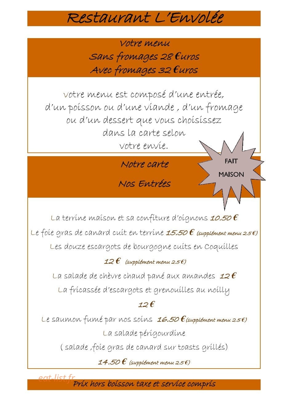 L'envolée — carte page 1