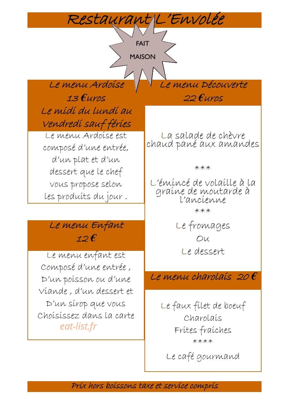 L'envolée — carte page 3