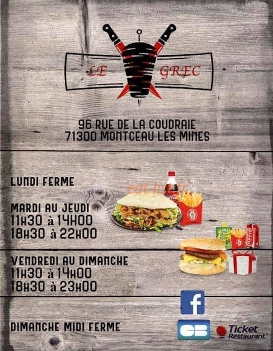 Le Grec — carte page 1