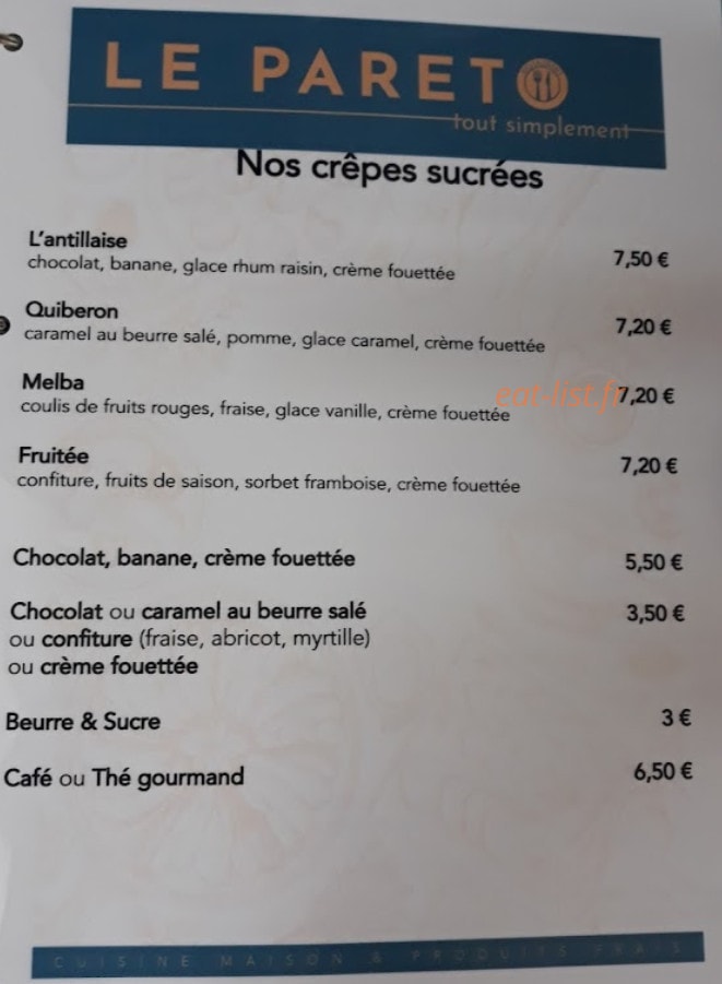 Le Pareto tout simplement — carte page 4