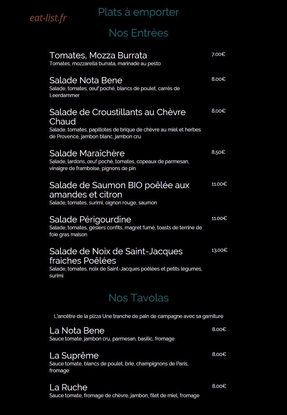 Nota Bene — carte page 7