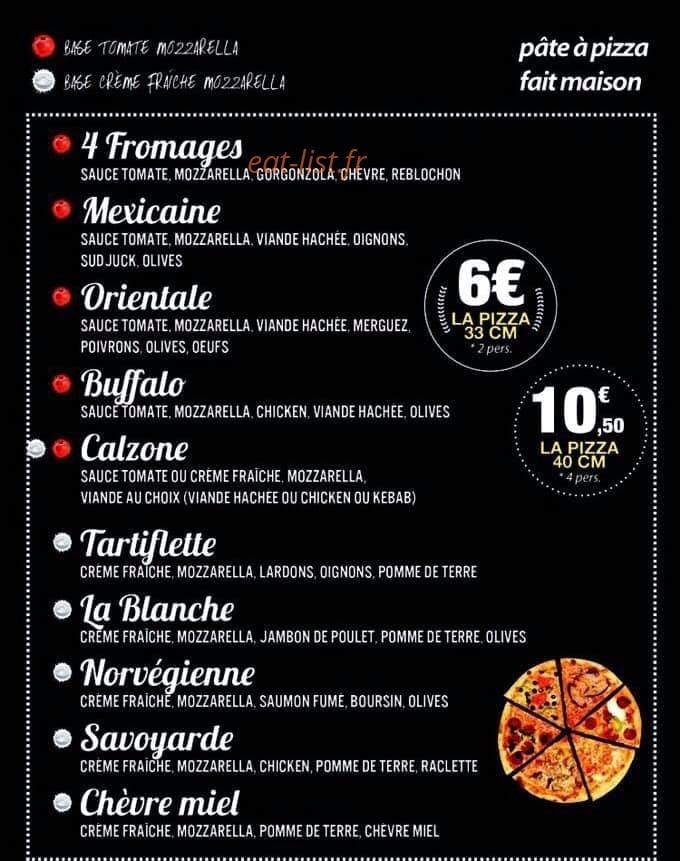 Royal Tacos — carte page 1