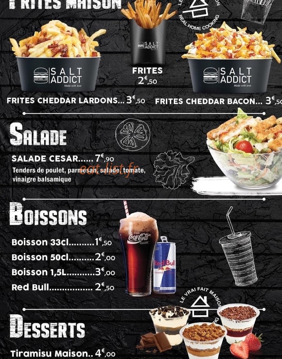 Salt Addict — carte page 4