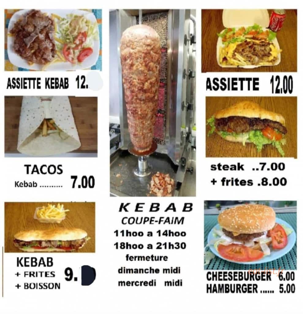 Coupe Faim — carte page 1