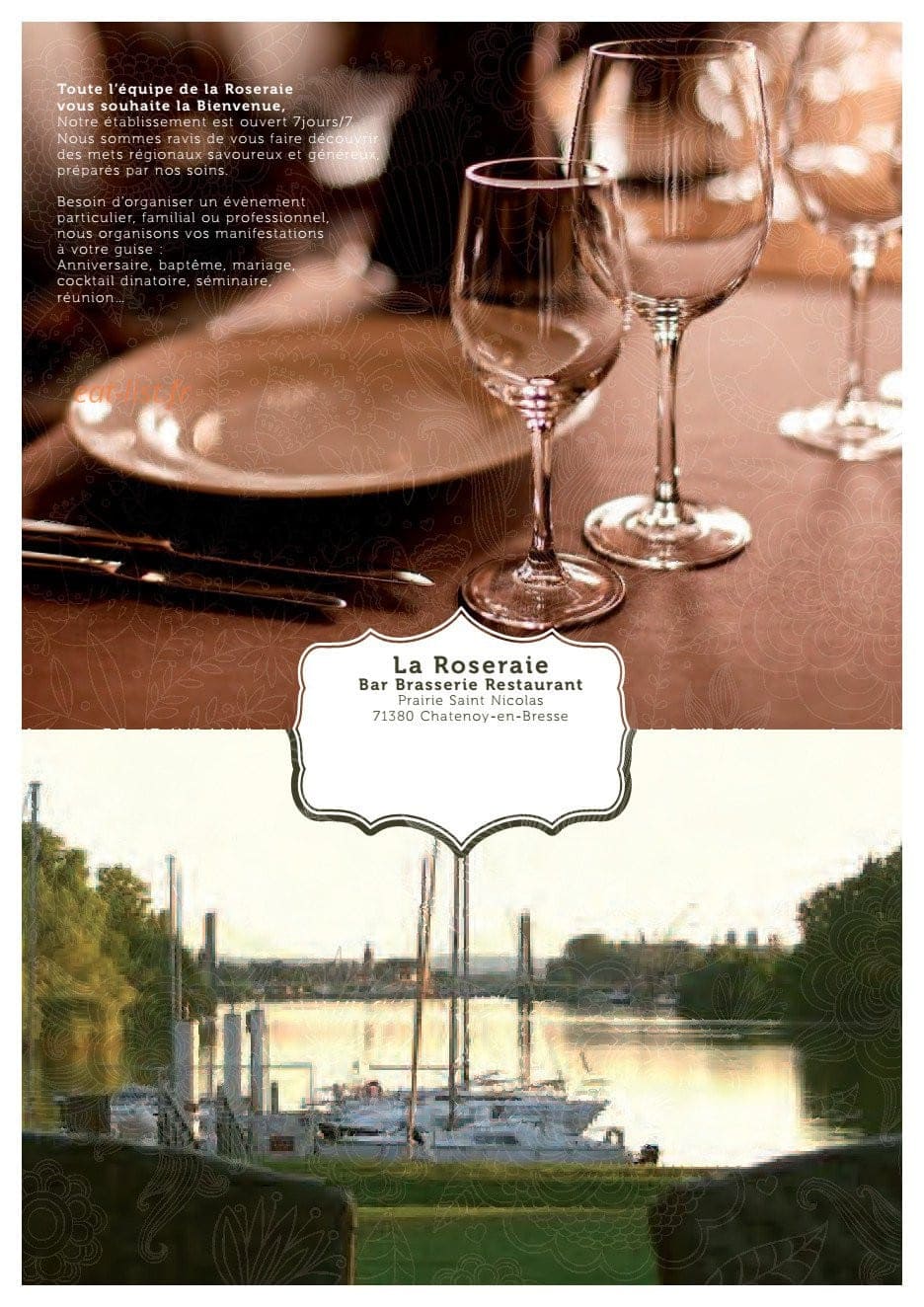 La Roseraie — carte page 2
