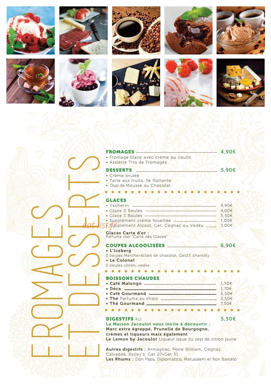 La Roseraie — carte page 6