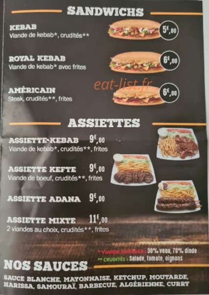 L'As du Kebab — carte page 4