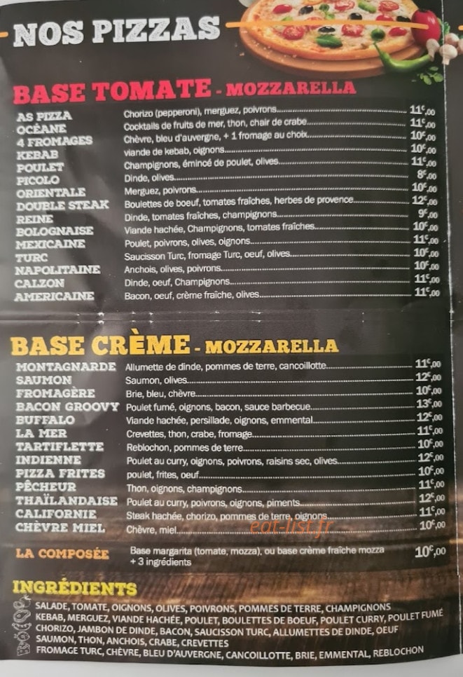 L'As du Kebab — carte page 5