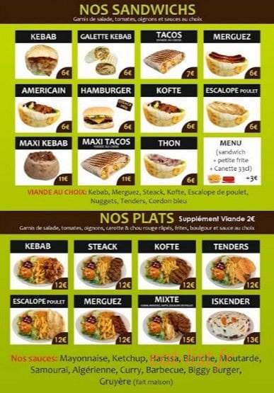 Le Miam — carte page 2