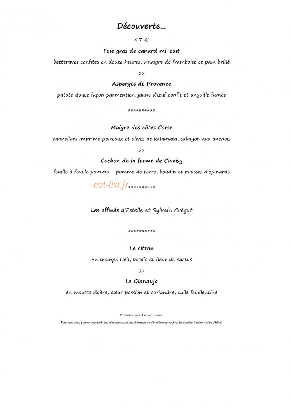 L'empreinte — carte page 4