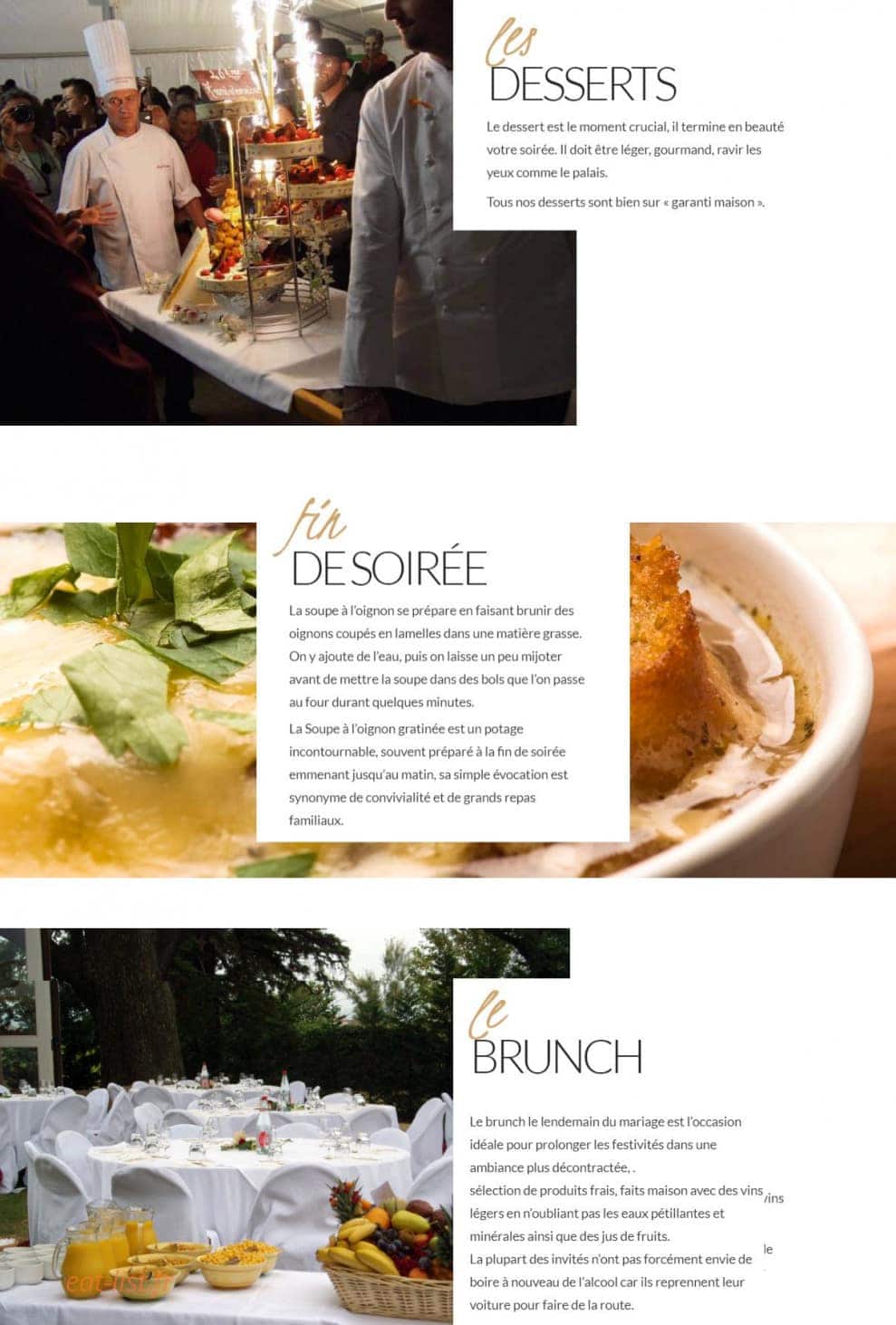 Bourgogne Morvan Traiteur — carte page 3