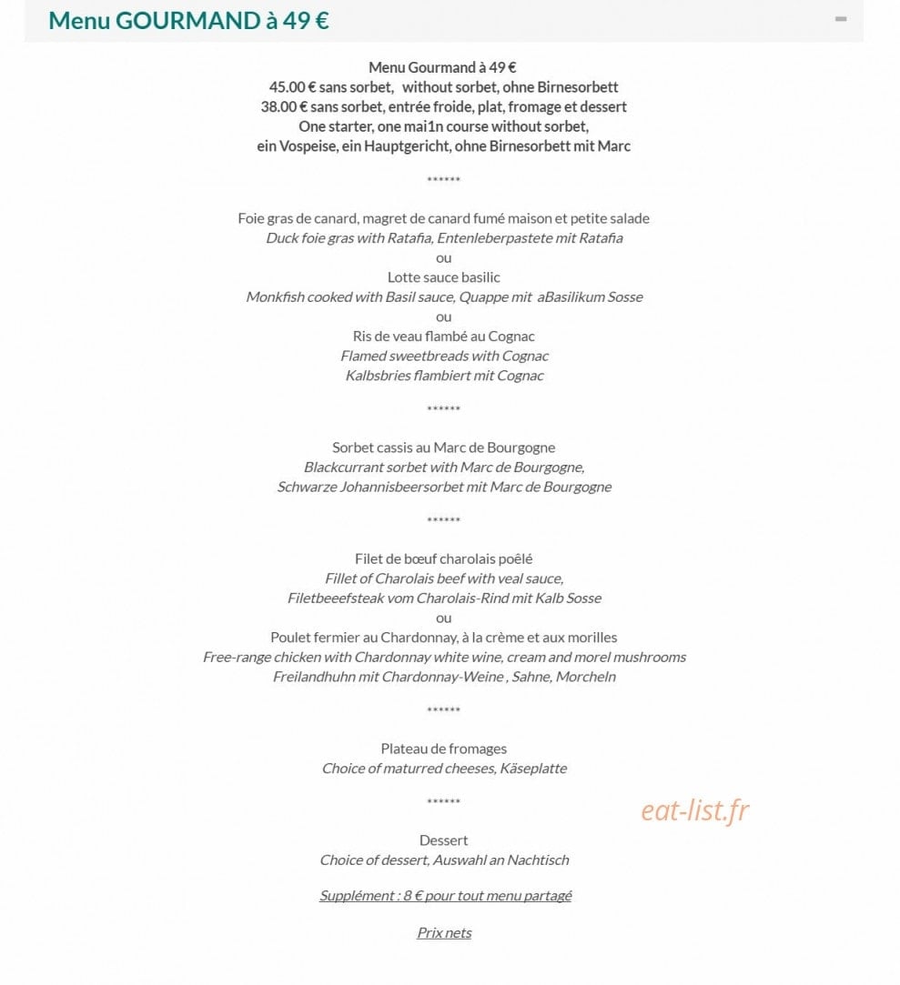 La Tete Noire — carte page 5