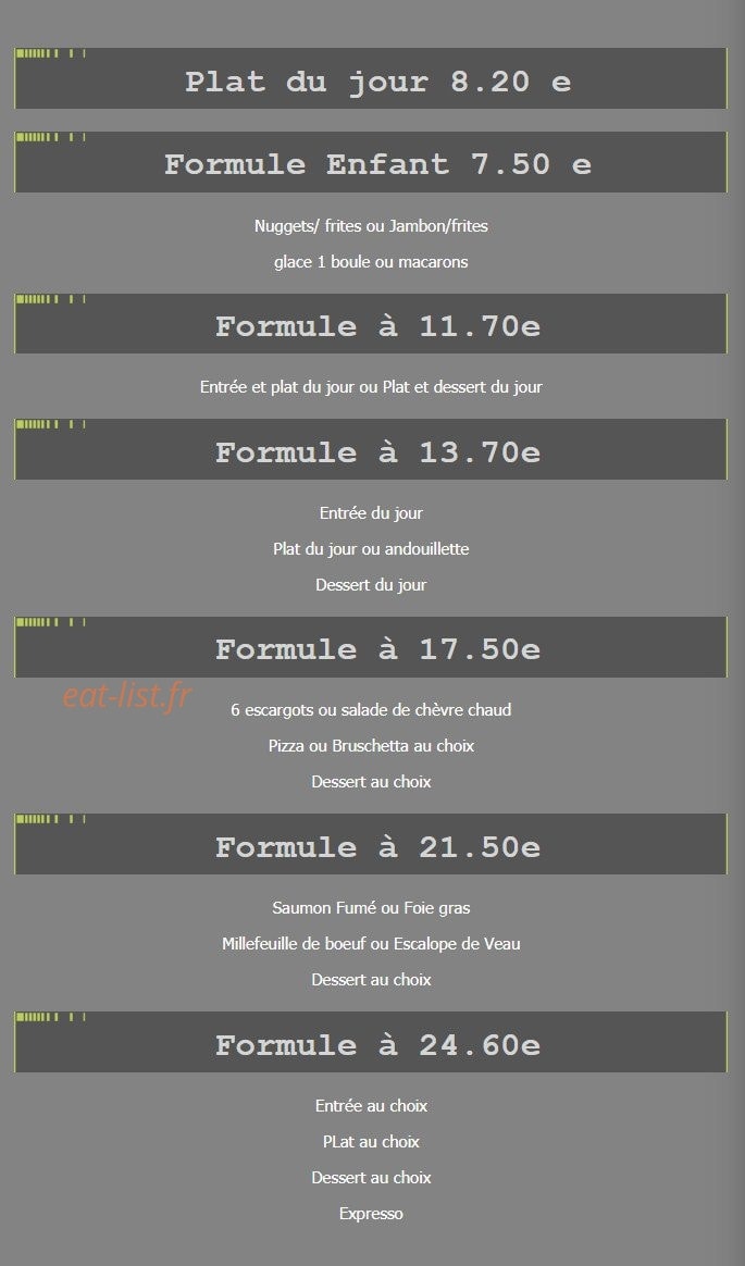 Le Central — carte page 4