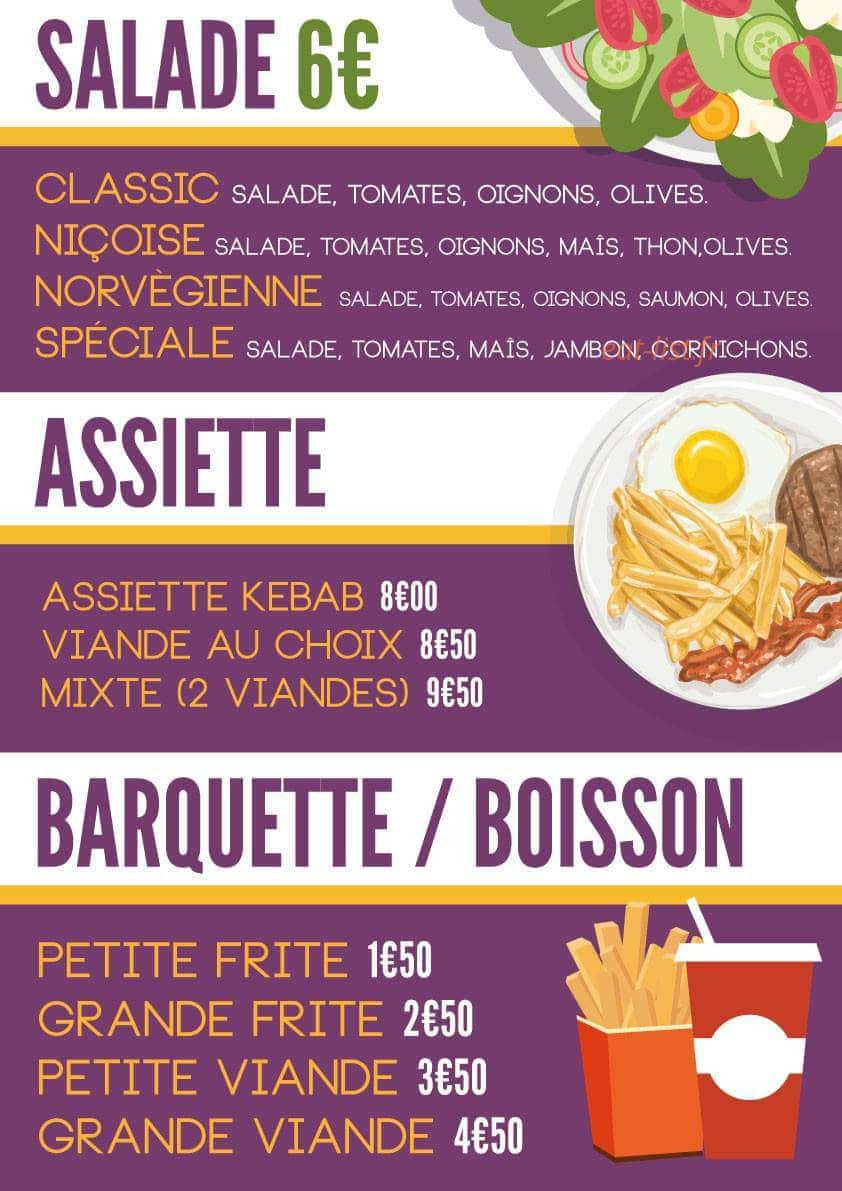 Tacos Deluxe — carte page 2