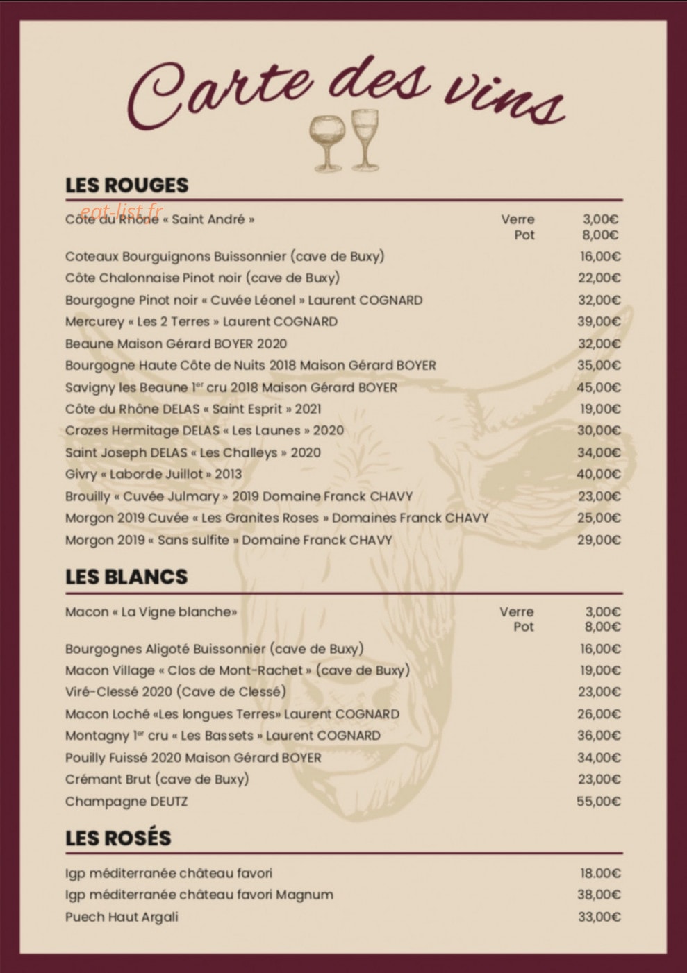 La table d'Ancelin — carte page 5